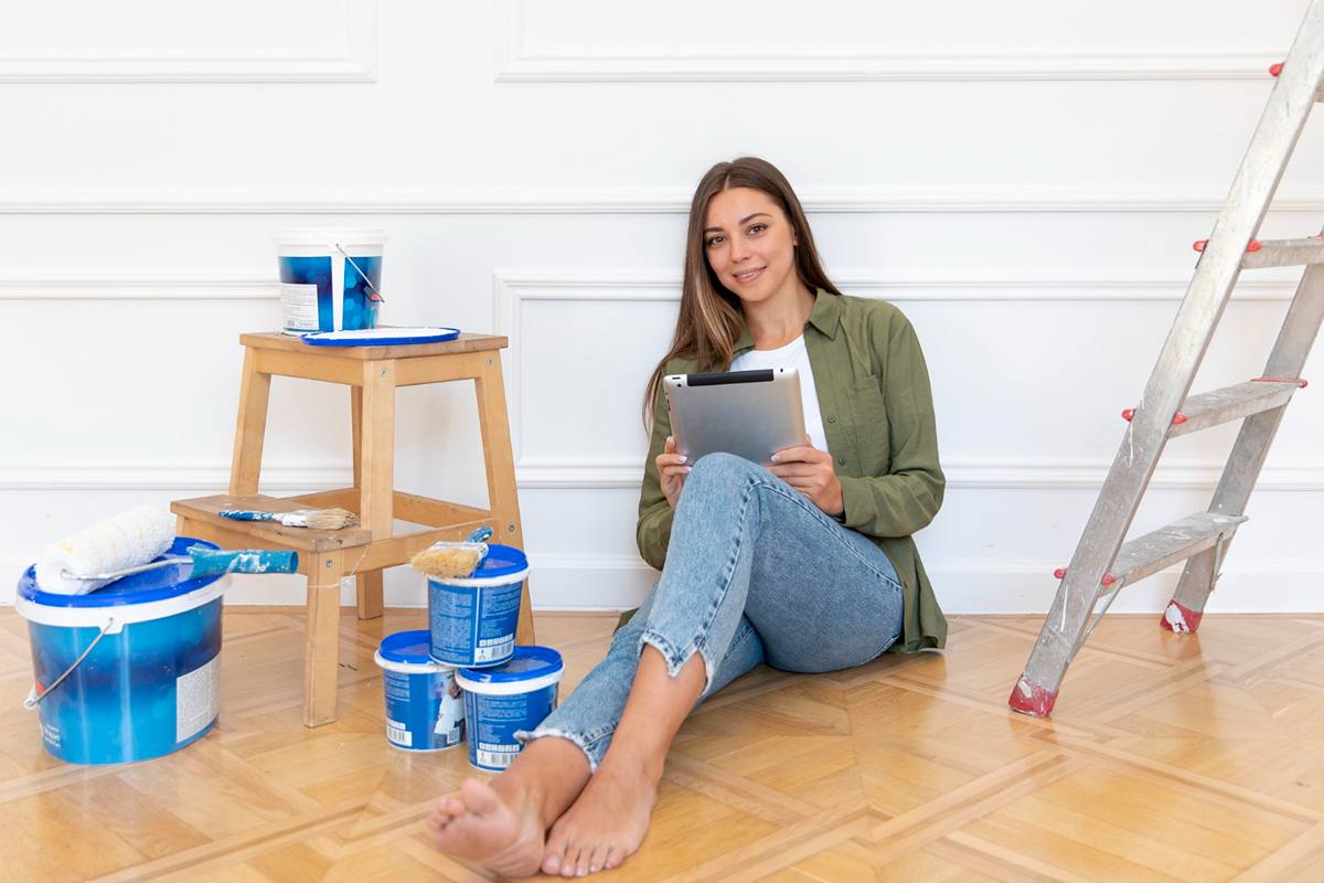 Moisture-resistant paint options for bathroom walls and ceilings
