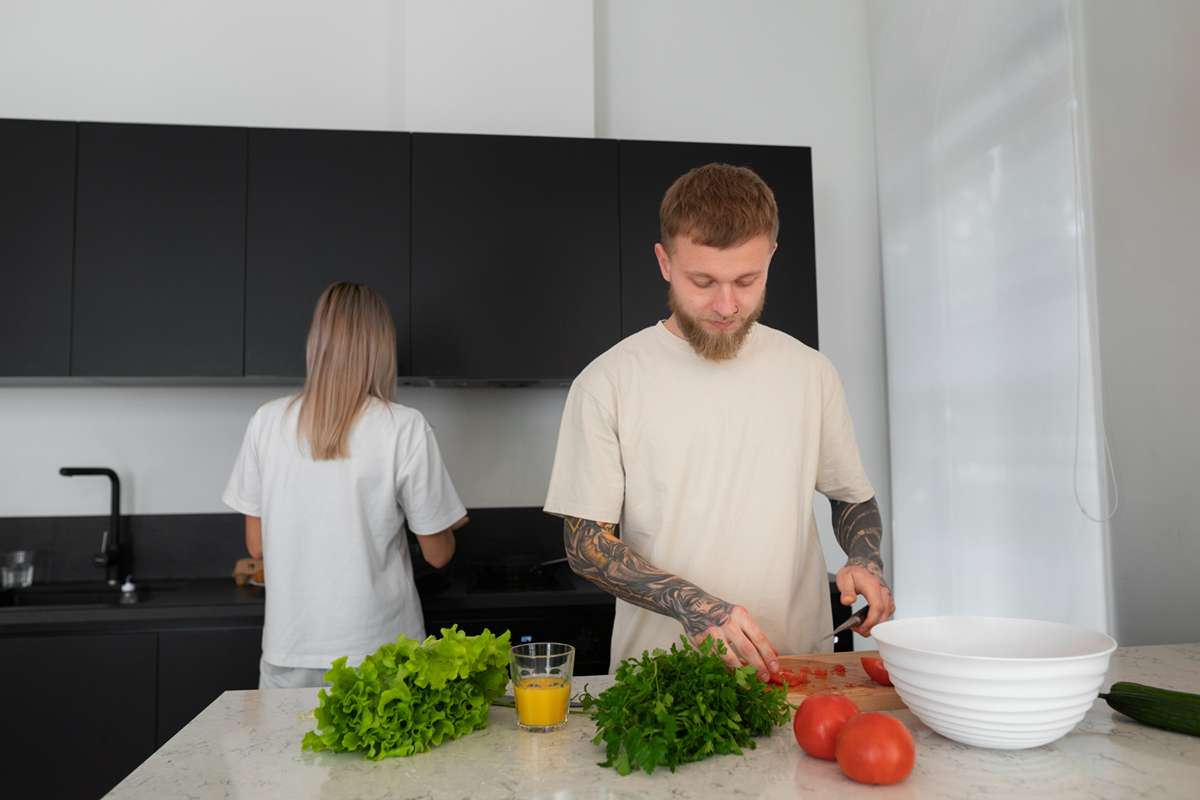 Pickleball court showing the kitchen area near the net – what is the kitchen in pickleball explained for beginners
