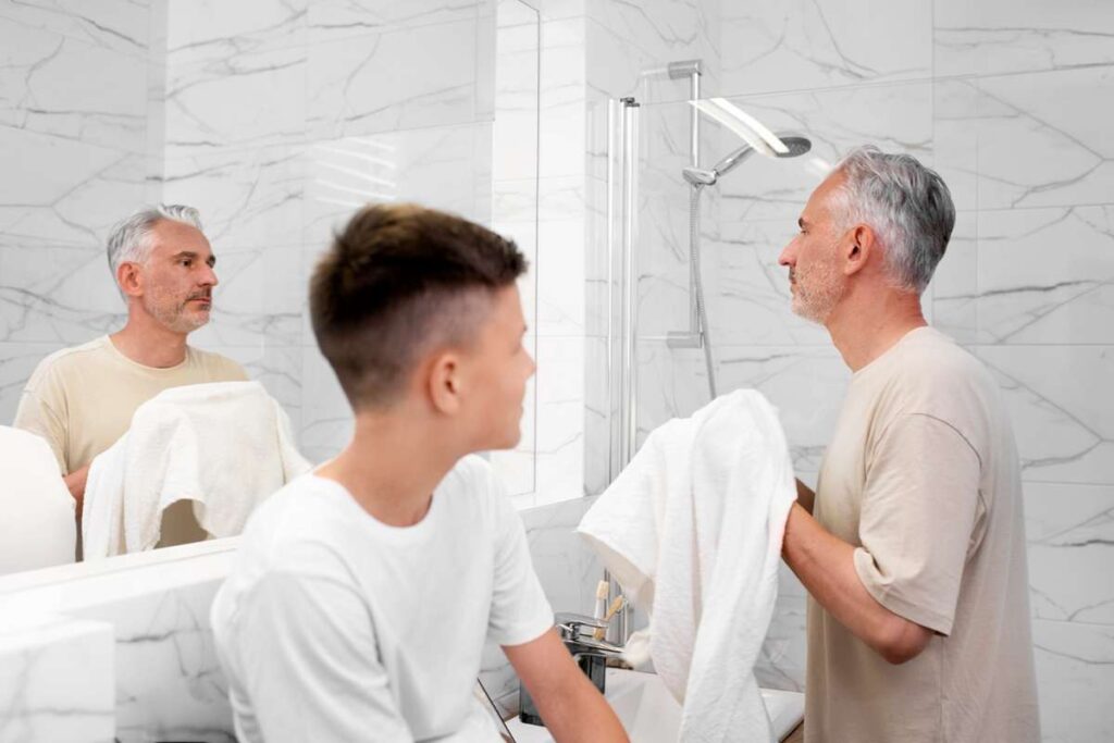 Bathroom remodel timeline guide with steps and average duration