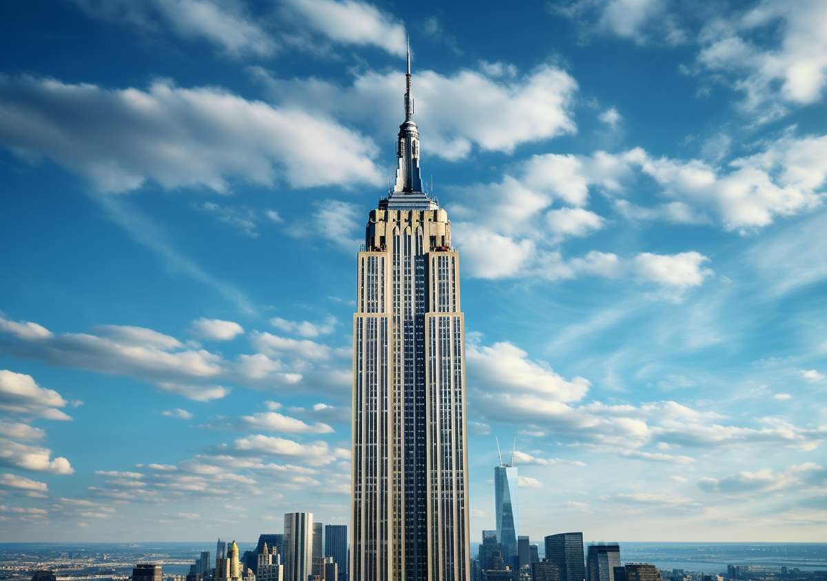 Empire State Building with 102 floors, height, observation decks, and NYC skyline view – Fun facts and history of this iconic skyscraper