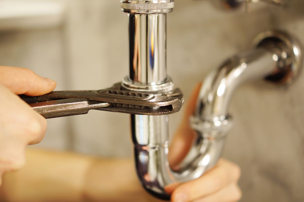 Bathroom sink gurgling while draining water