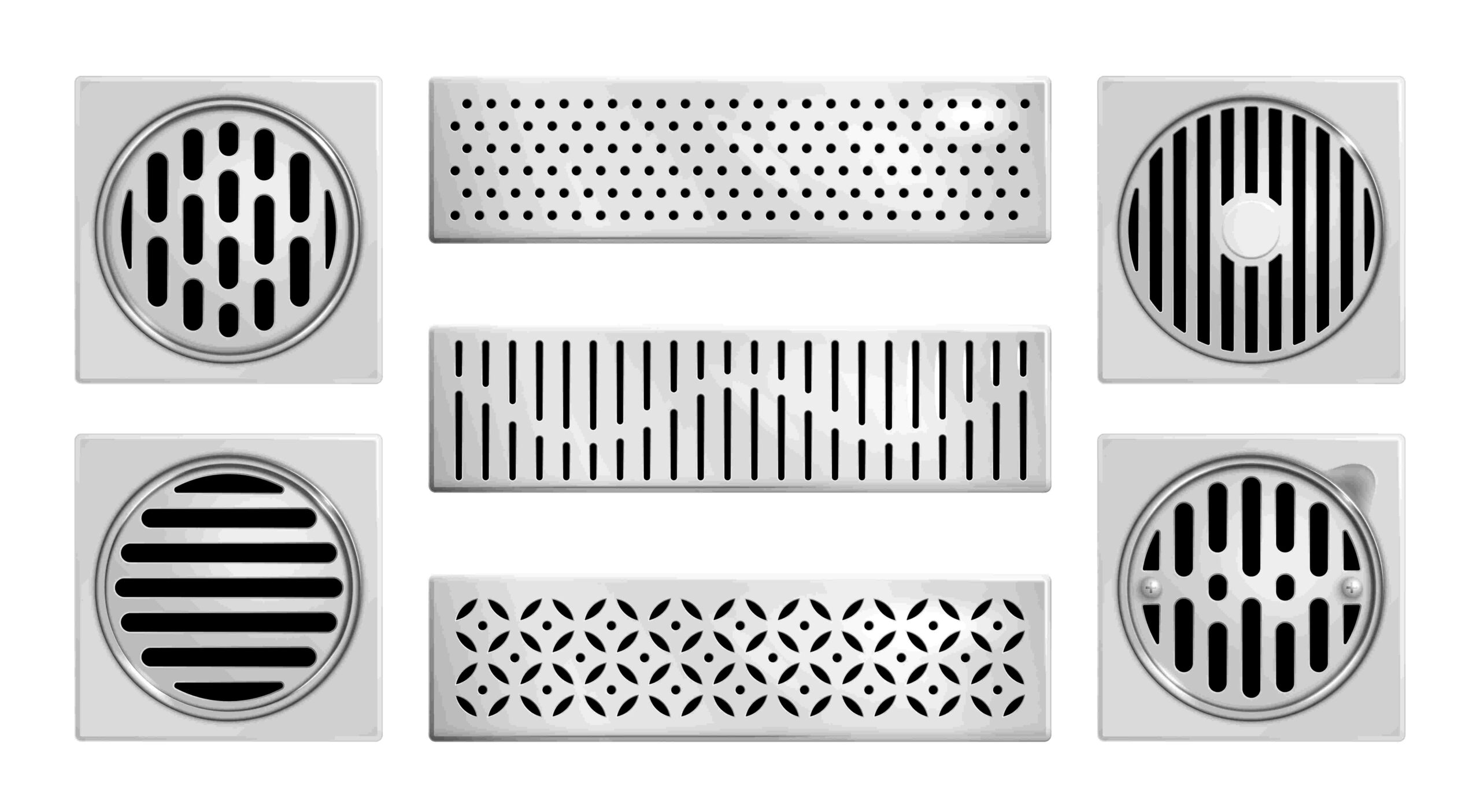 Floor Drain vs Floor Sink Comparison (Image showing differences in design)